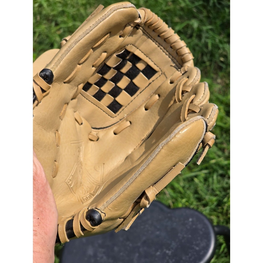 Adidas Eazy Close Youth Baseball Glove 9.5" Left  Hand Throw Black Tan